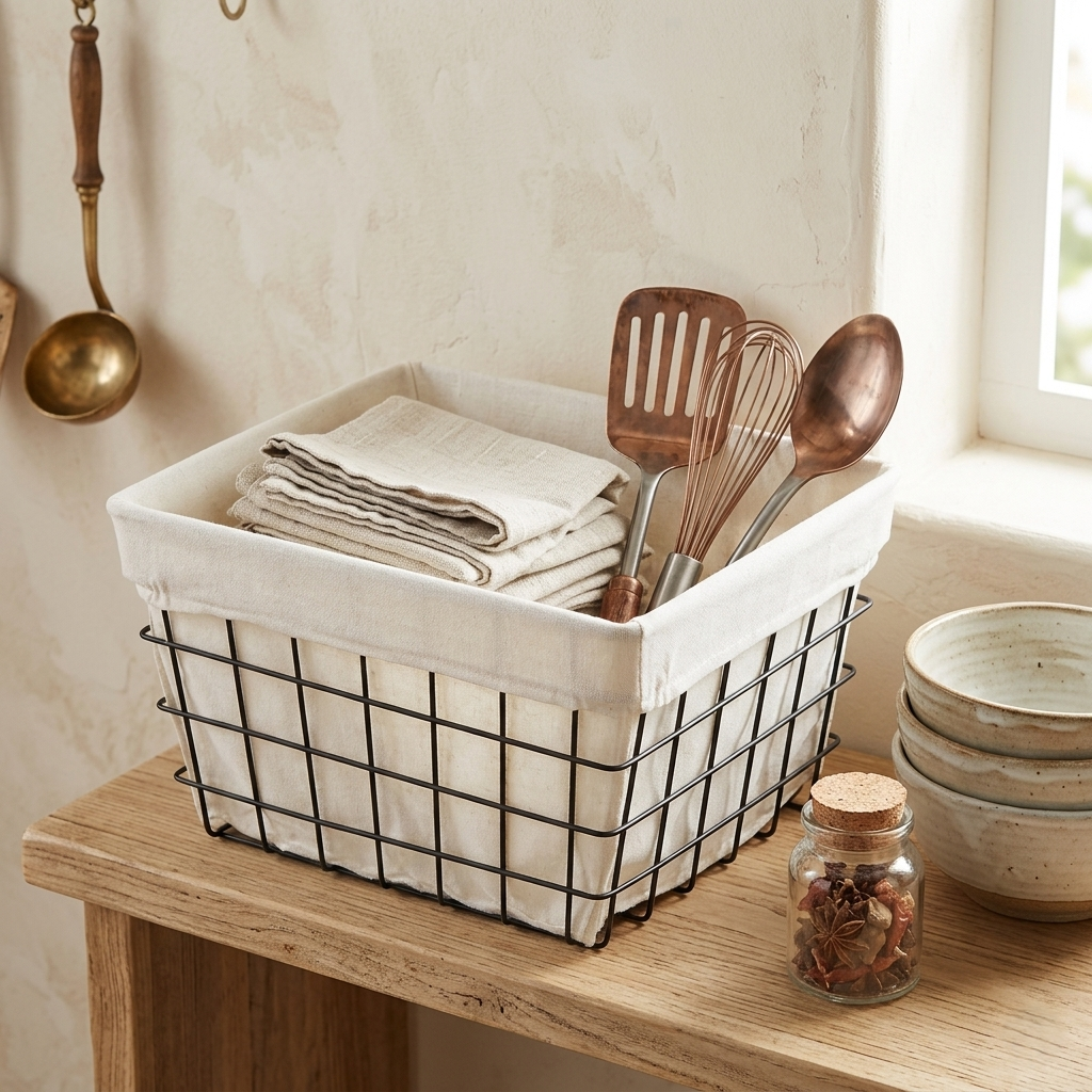 16S003 - Esker Tapered Square Basket
