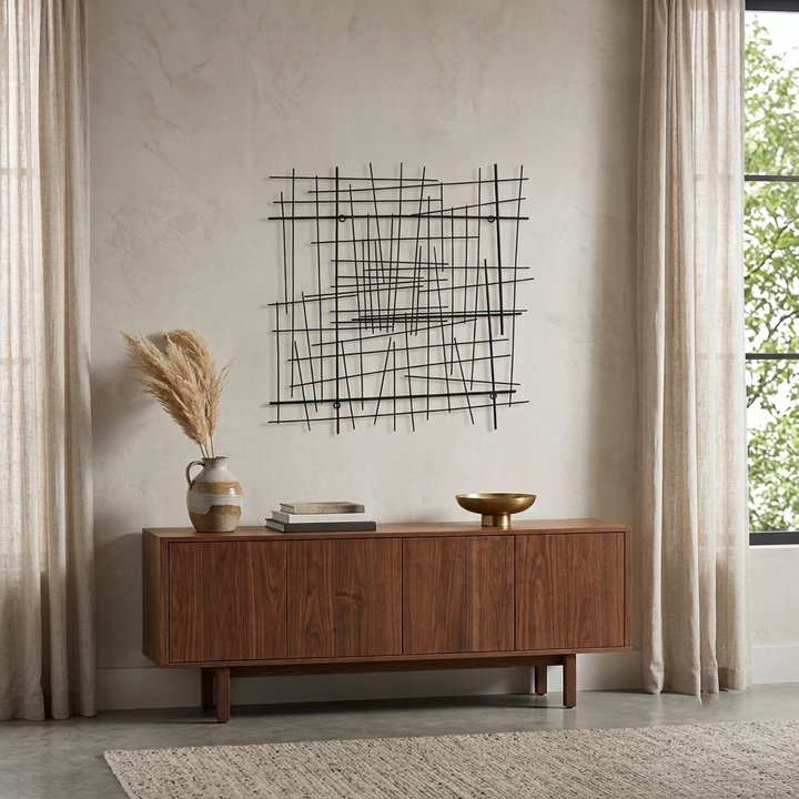 5053XS-726 - Ablinea Black Wall Art