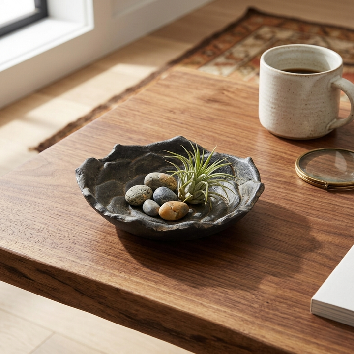 5170 - Ellis Cast Iron Lotus - Natural
