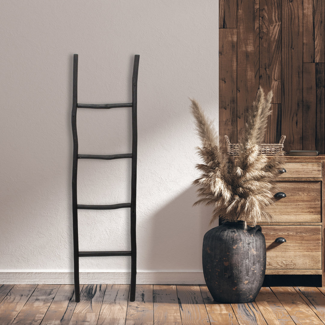 5310BK - Theron Wood Ladder - Black