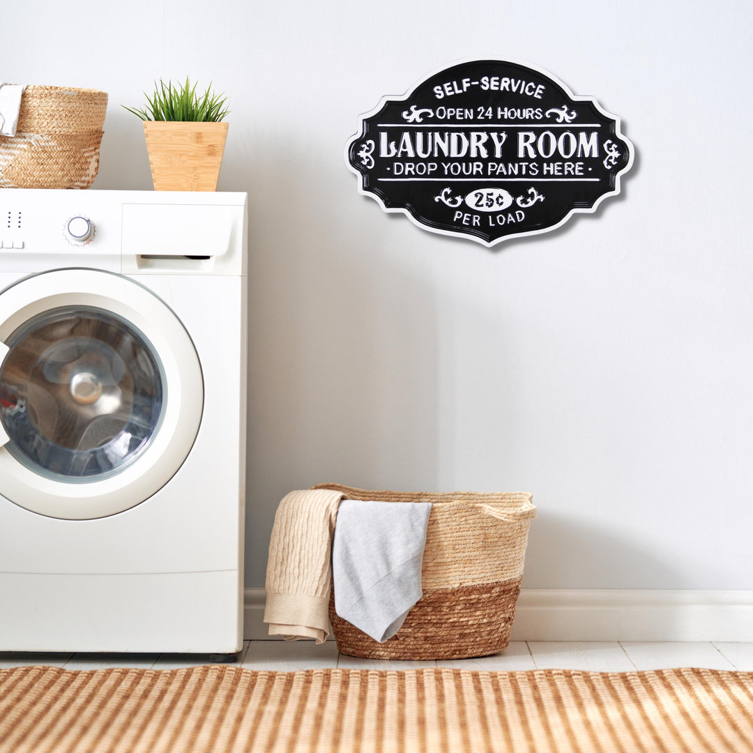 5321 - Dafina Enamel Laundry Sign