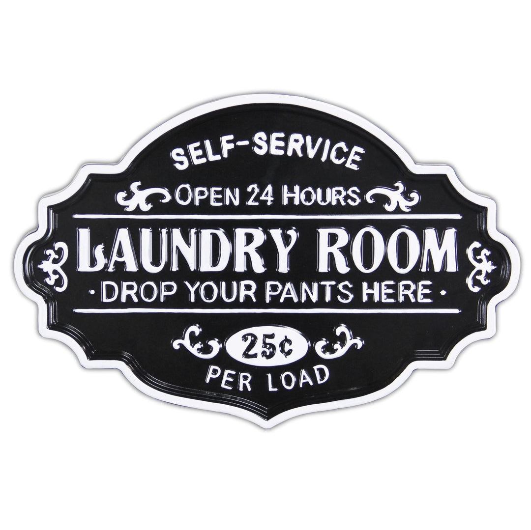 5321 - Dafina Enamel Laundry Sign