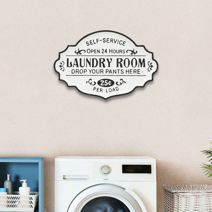 5321 - Dafina Enamel Laundry Sign