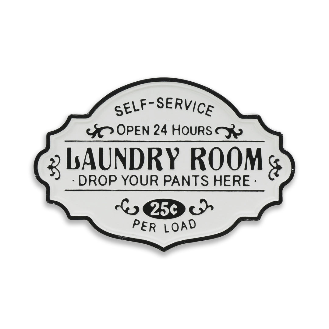 5321 - Dafina Enamel Laundry Sign