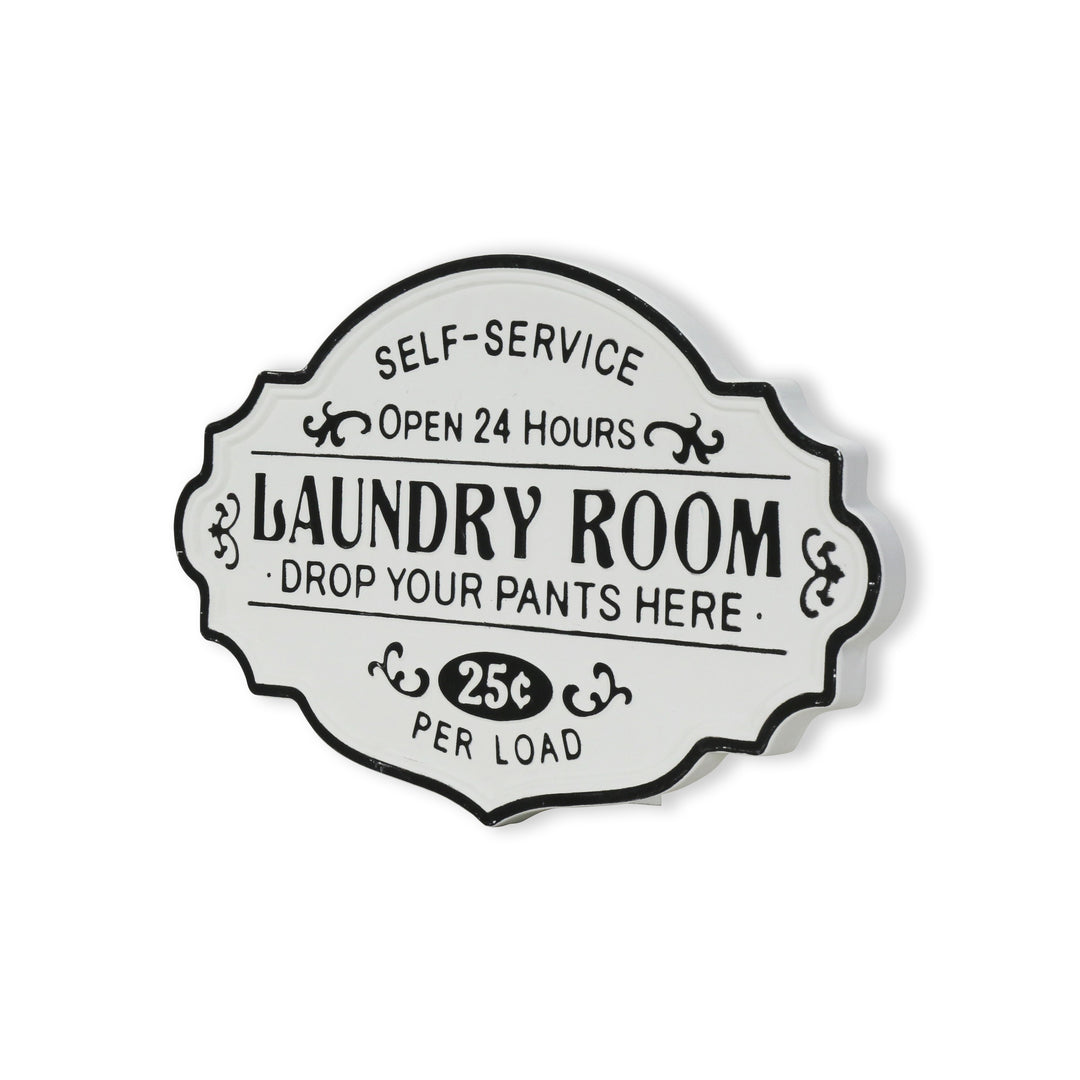5321 - Dafina Enamel Laundry Sign