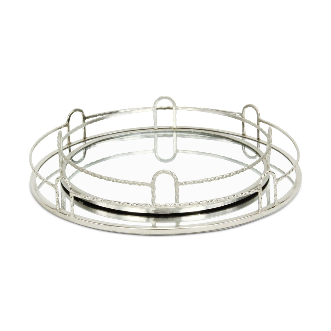 5692-2SV - Mianzi Silver Gold Trays