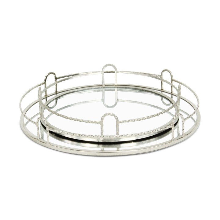 5692-2SV - Mianzi Silver Gold Trays