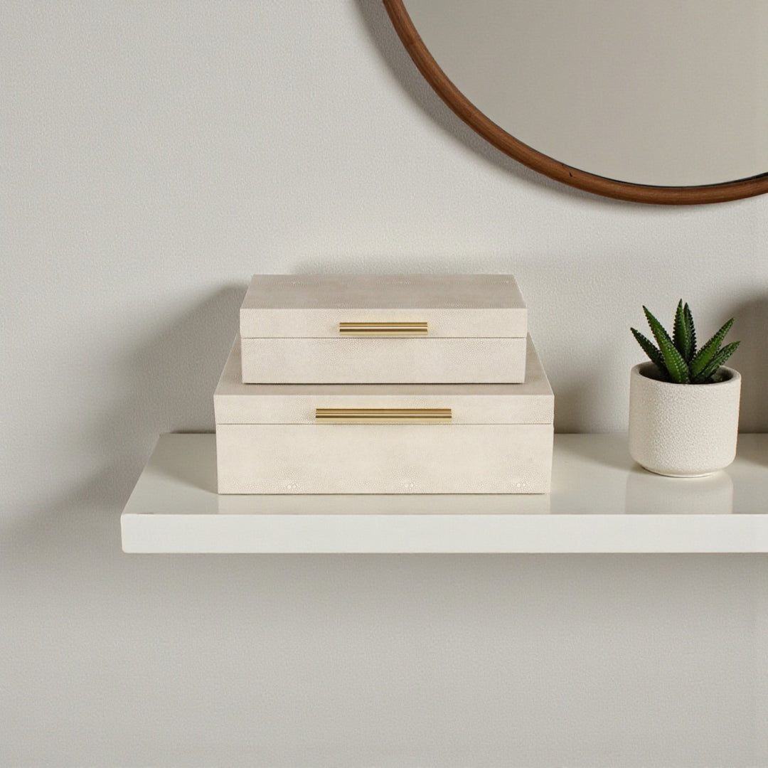 5824-2 - Lusan Rect Decorative Boxes