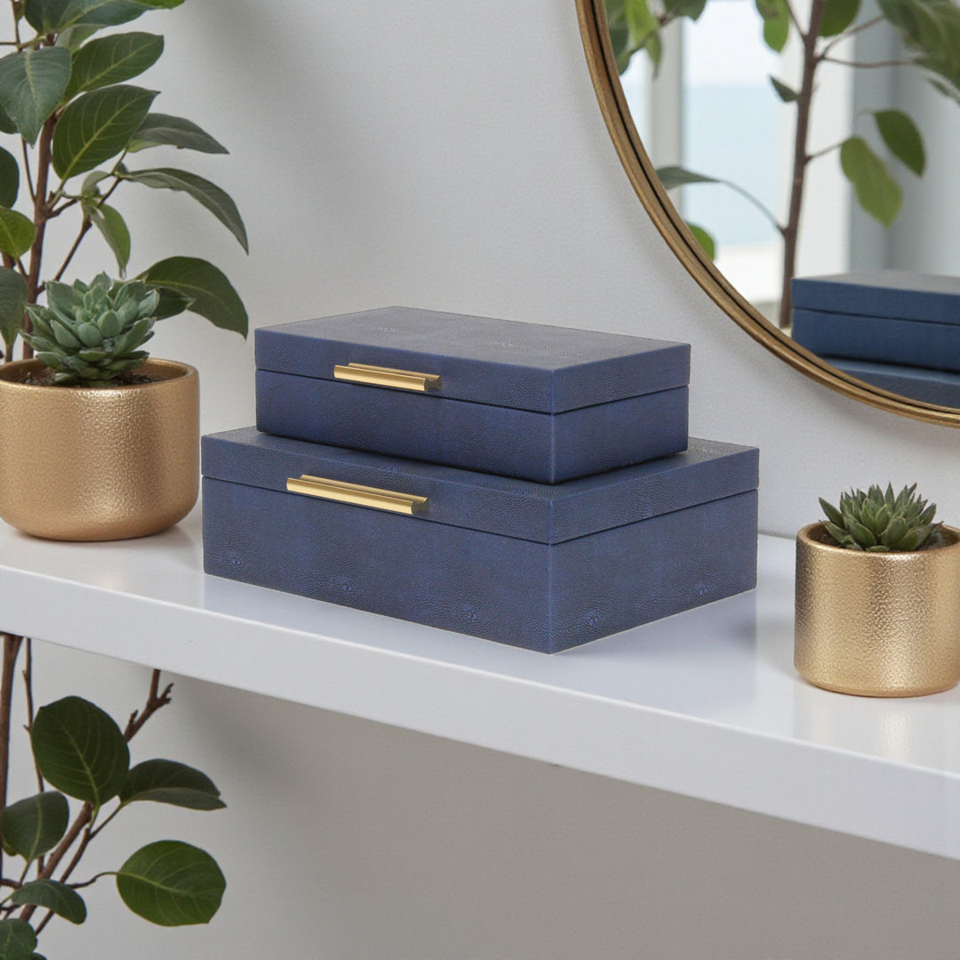 5824-2 - Lusan Rect Decorative Boxes