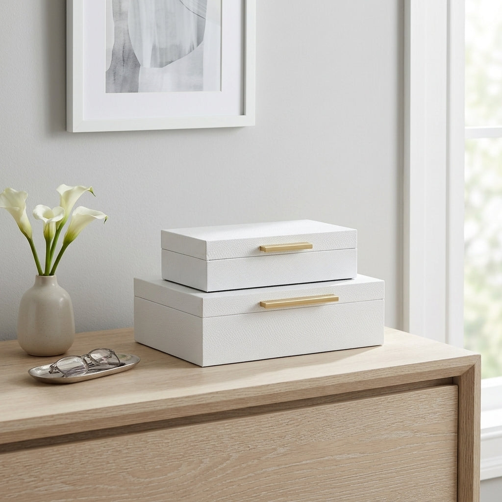 5824-2 - Lusan Rect Decorative Boxes