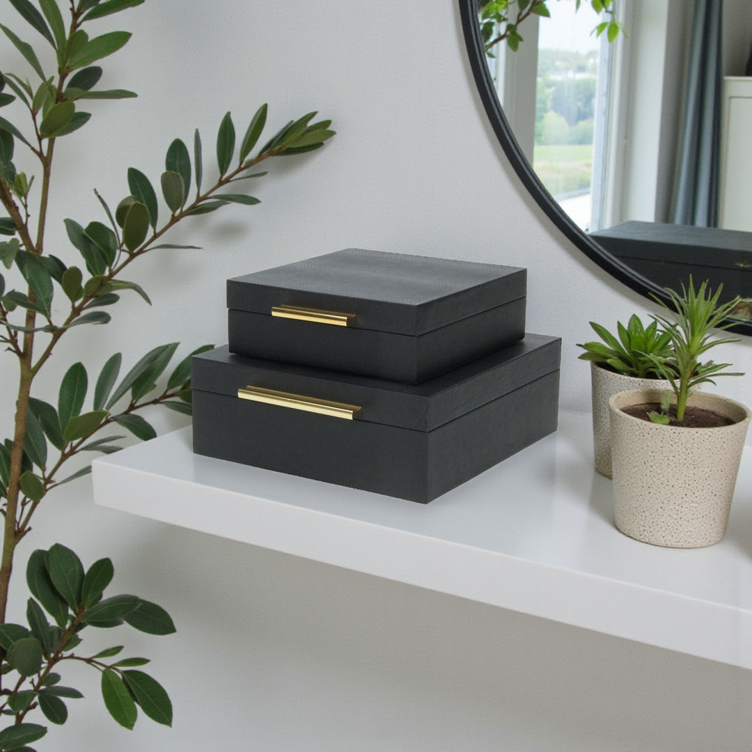 5825-2 - Lusan Square Decorative Boxes