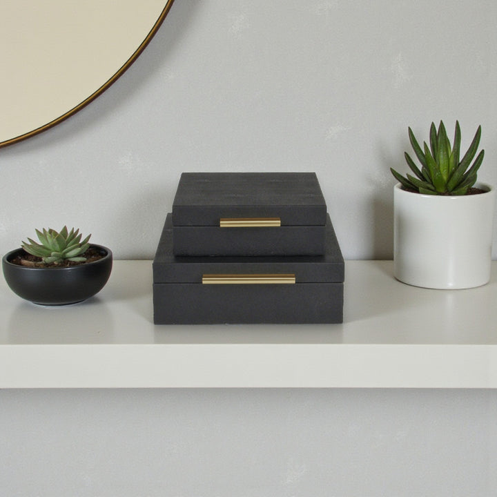 5825-2 - Lusan Square Decorative Boxes