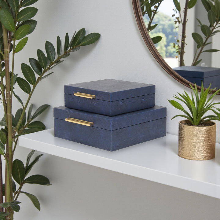 5825-2 - Lusan Square Decorative Boxes