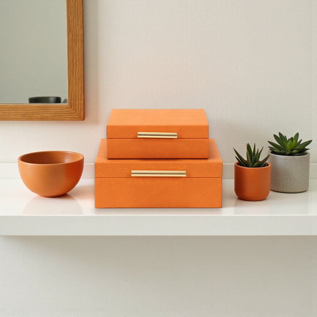 5825-2 - Lusan Square Decorative Boxes