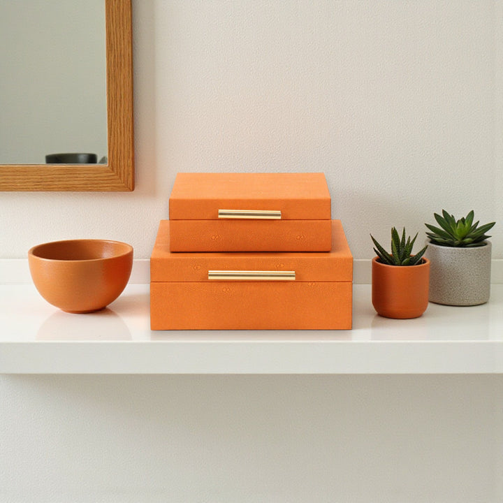 5825-2 - Lusan Square Decorative Boxes