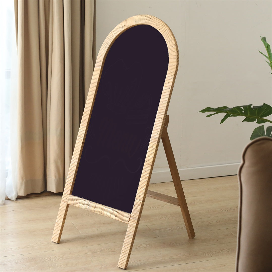 5951 - Roussilon Rattan Wrapped Chalkboard