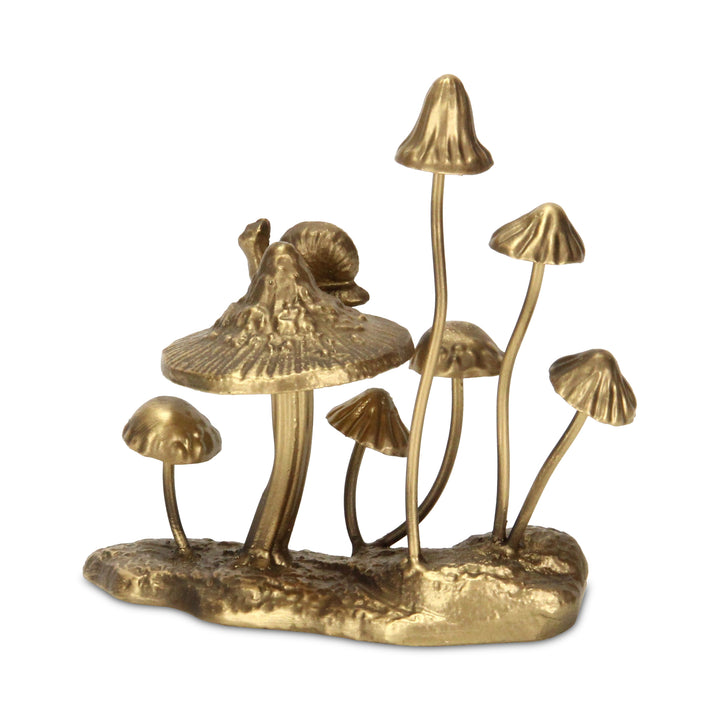 5995GD - Hareton Cast Iron Mushroom Accent