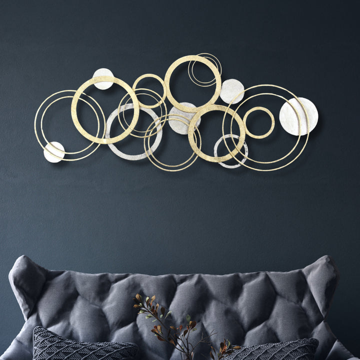 5998 - Caliope Multi Ring Wall Decor