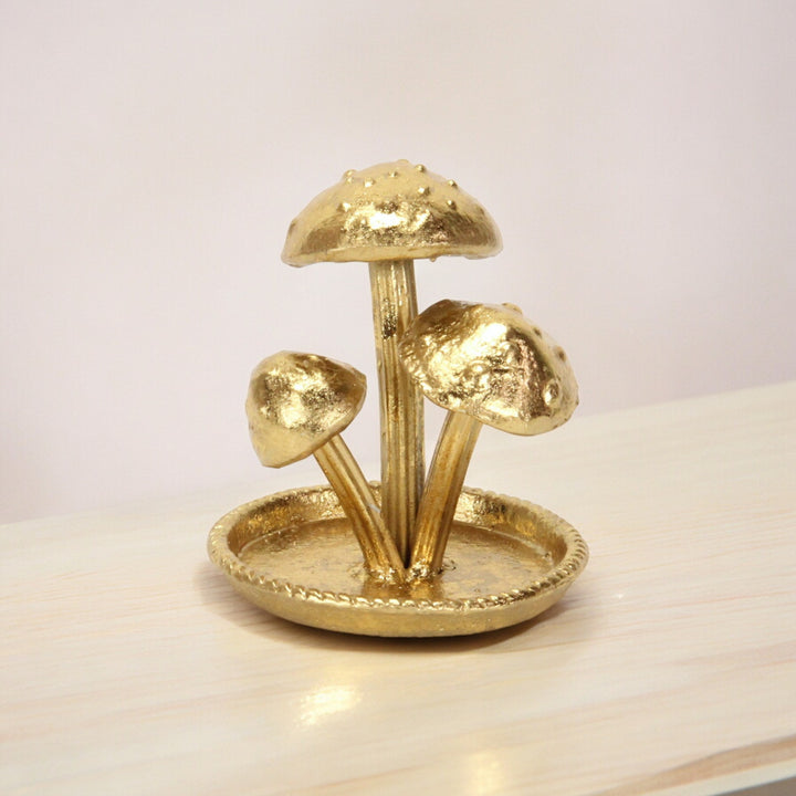 6001 - Hareton Cast Iron Mushroom Trio