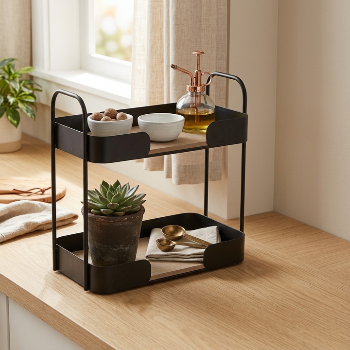 6003 - Quintelle Two Tier Table Shelf