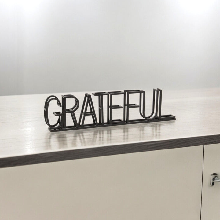 6004GTF - Colma "Grateful" Table Sign