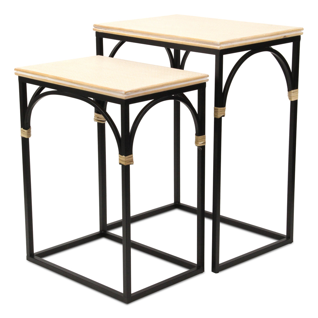 6022-2 - Claudette Rect. Set of 2 Tables