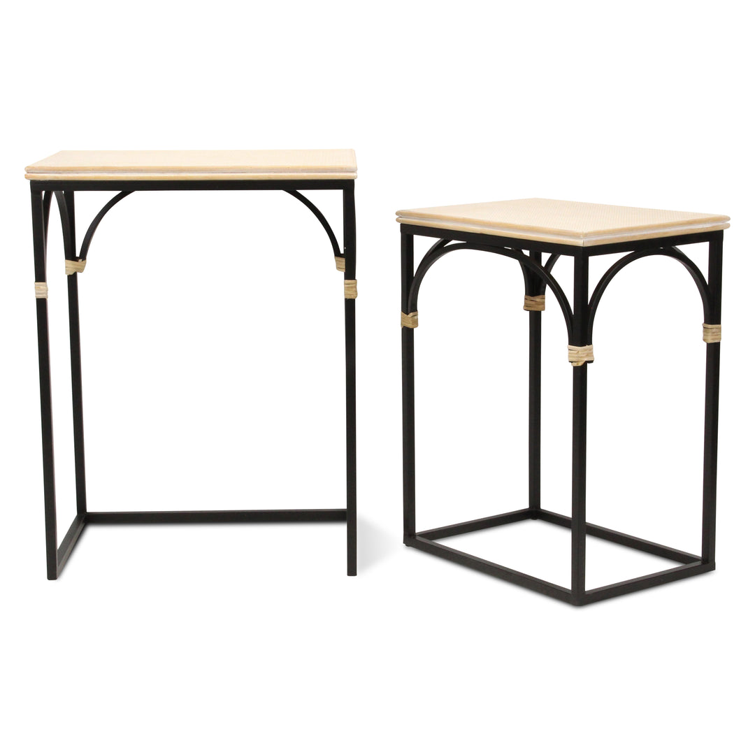 6022-2 - Claudette Rect. Set of 2 Tables