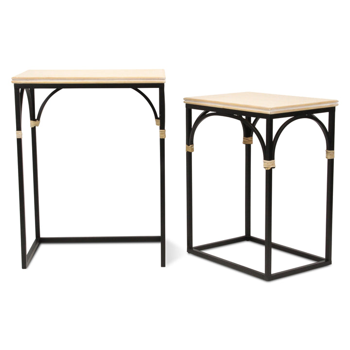 6022-2 - Claudette Rect. Set of 2 Tables