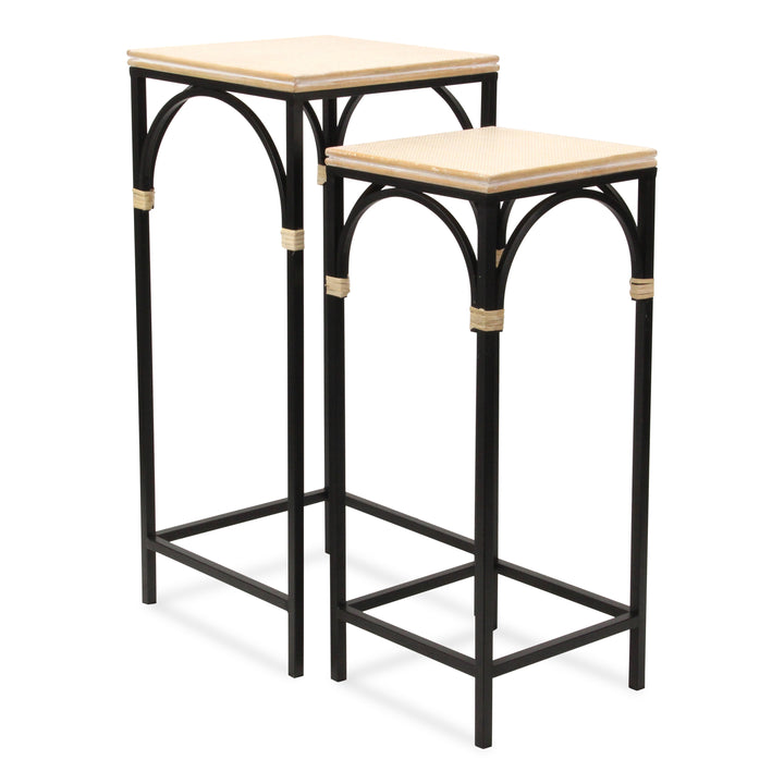 6023-2 - Claudette Square Set of 2 Tables