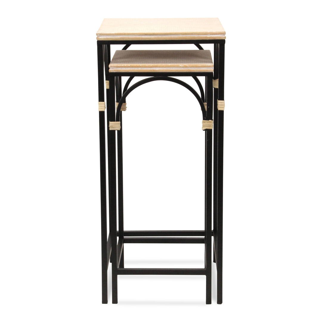 6023-2 - Claudette Square Set of 2 Tables