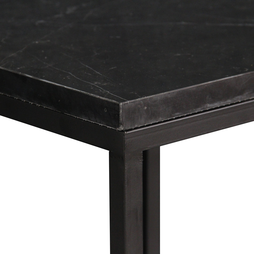 6025-2BK - Sarraseau Marble Side Tables