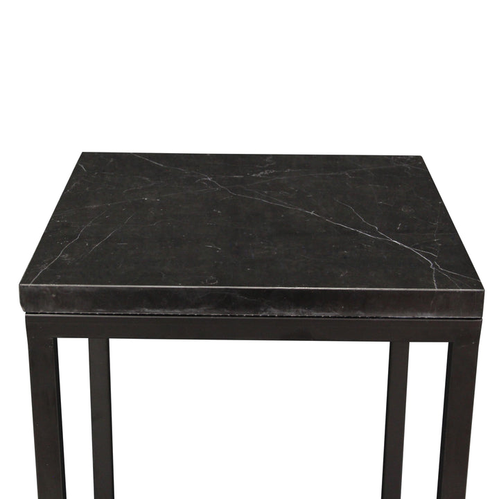 6025-2BK - Sarraseau Marble Side Tables