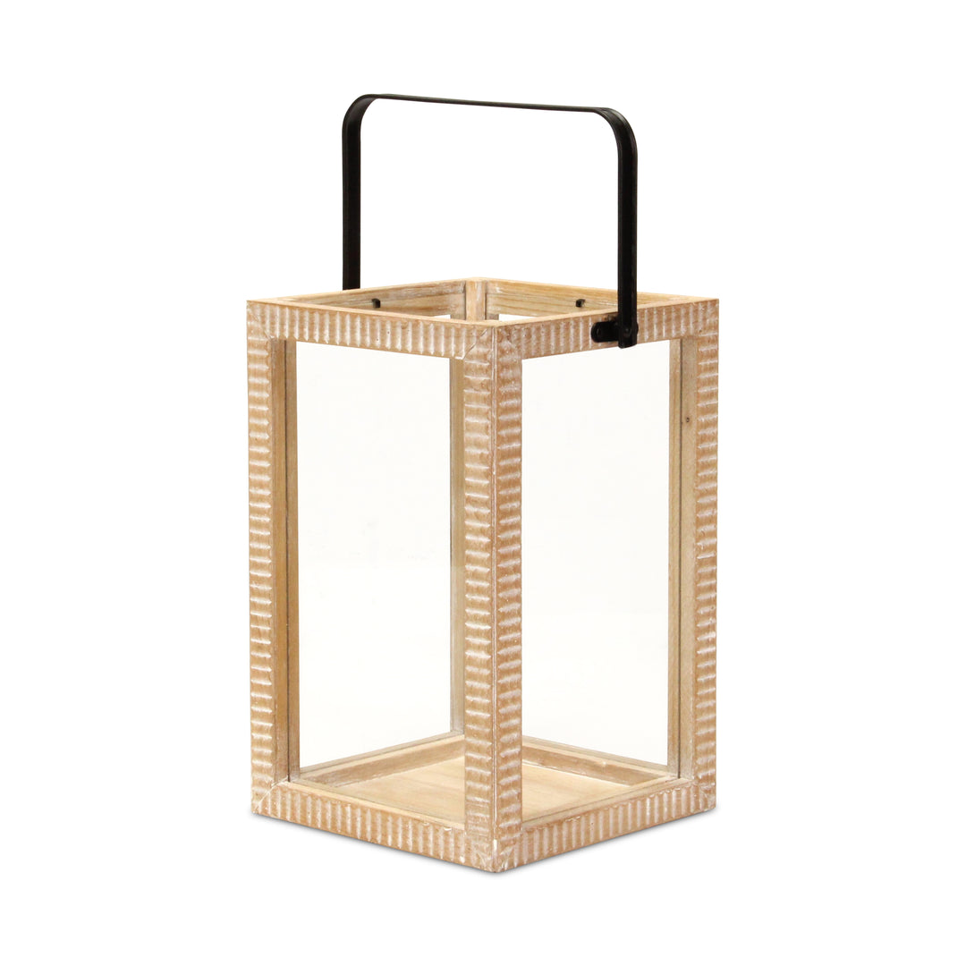 6031L - Abner Wood Lantern - Large