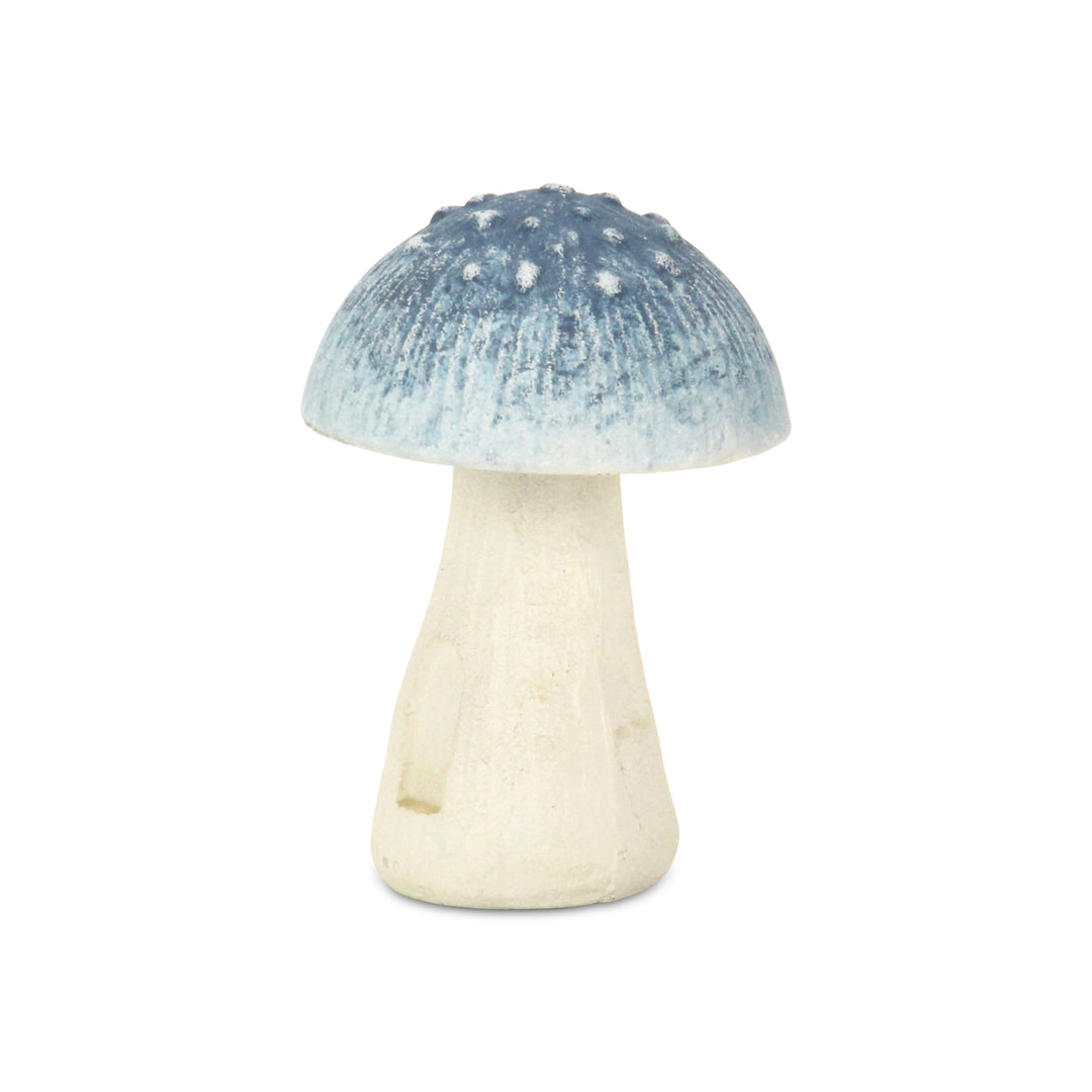 6035BL - Hareton Cast Iron Blue Mushroom