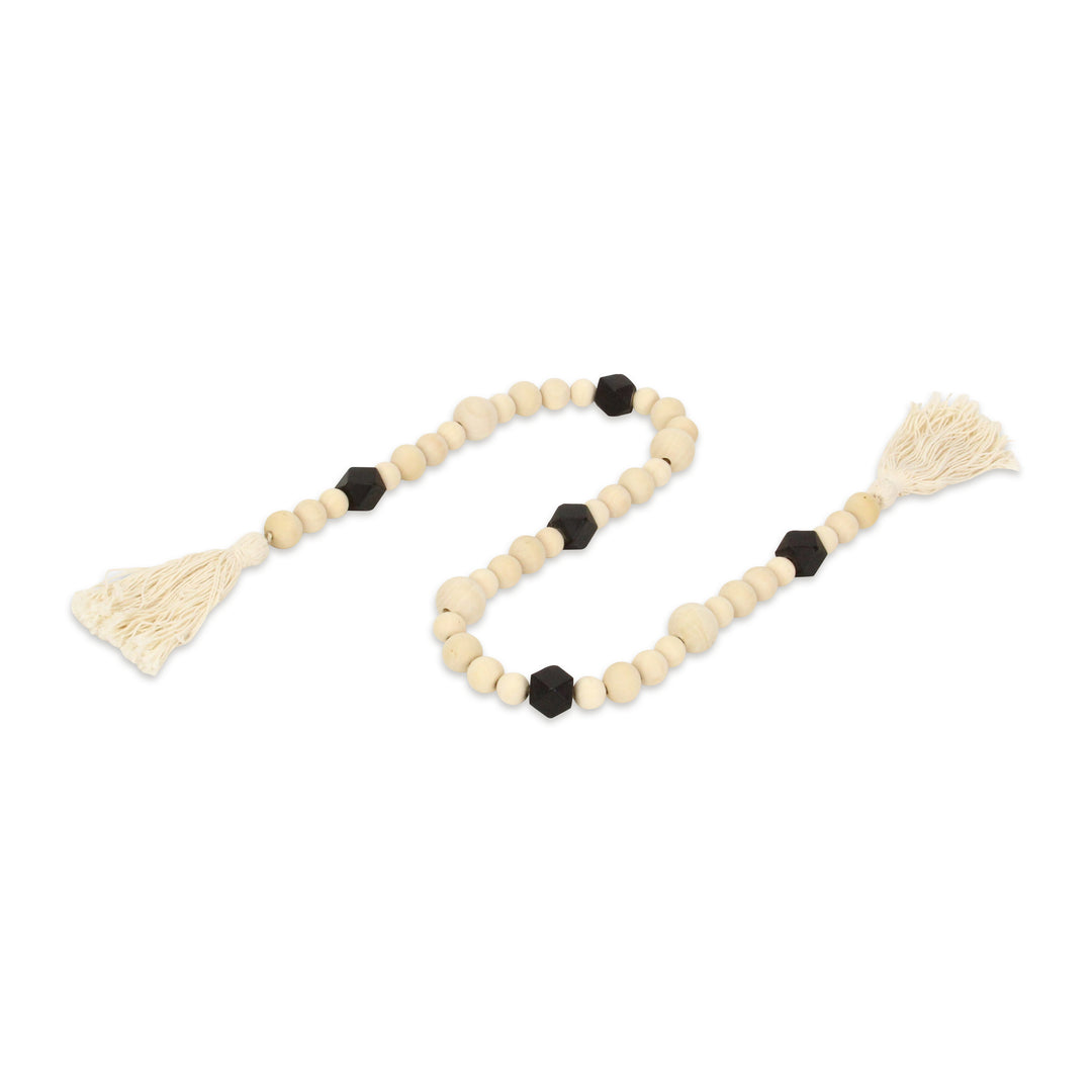 6041 - Kira Brown & Black Beaded Garland