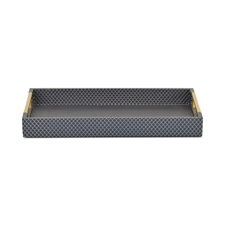 6058NB - Mariline Fish Scale Tray - Blue