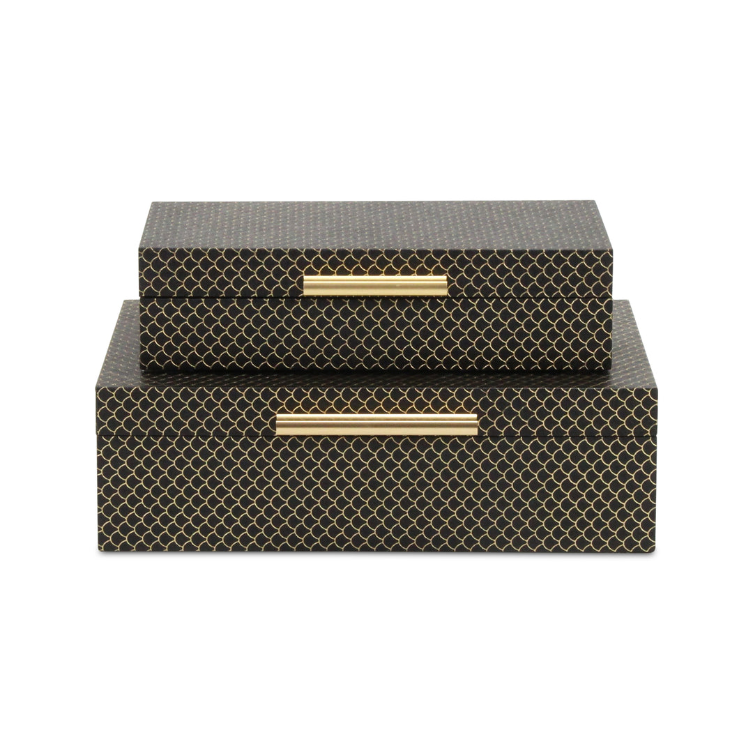 6059-2 - Mariline Fish Scale Box Set - Rectangular