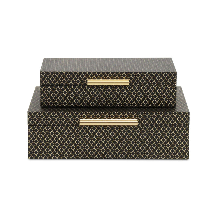 6059-2 - Mariline Fish Scale Box Set - Rectangular