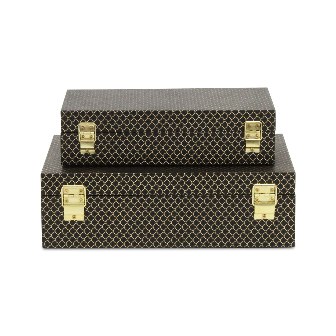6059-2 - Mariline Fish Scale Box Set - Rectangular