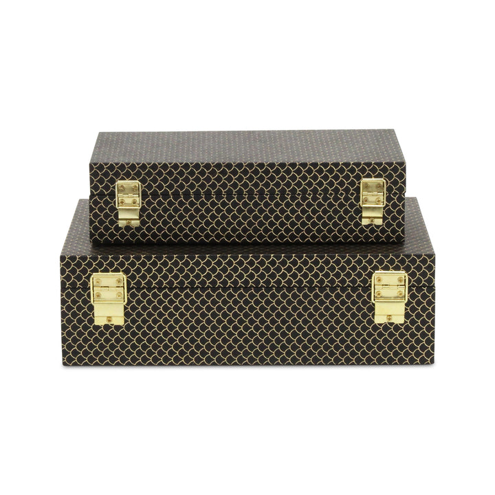 6059-2 - Mariline Fish Scale Box Set - Rectangular