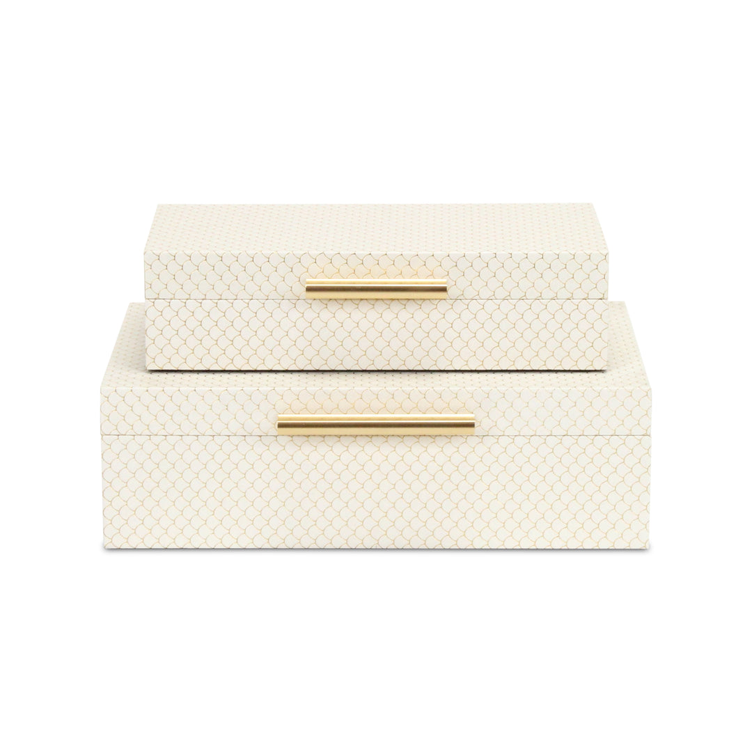 6059-2 - Mariline Fish Scale Box Set - Rectangular