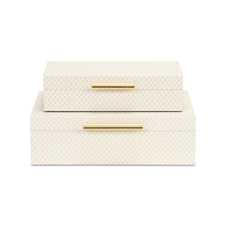 6059-2 - Mariline Fish Scale Box Set - Rectangular