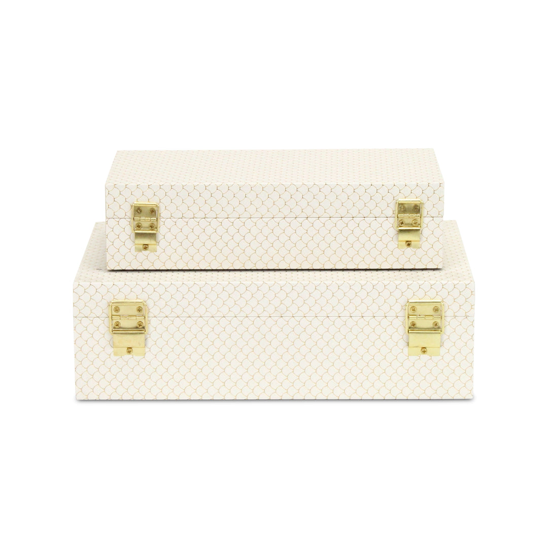 6059-2 - Mariline Fish Scale Box Set - Rectangular