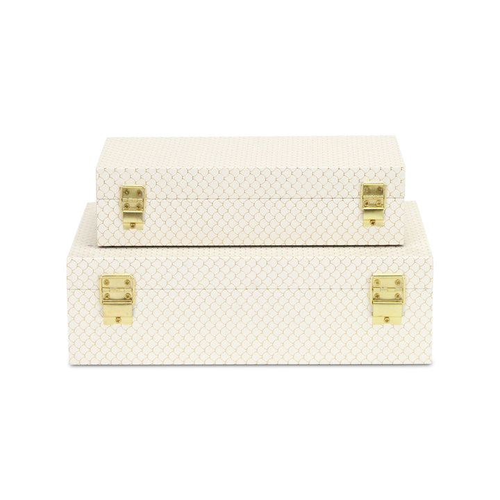 6059-2 - Mariline Fish Scale Box Set - Rectangular