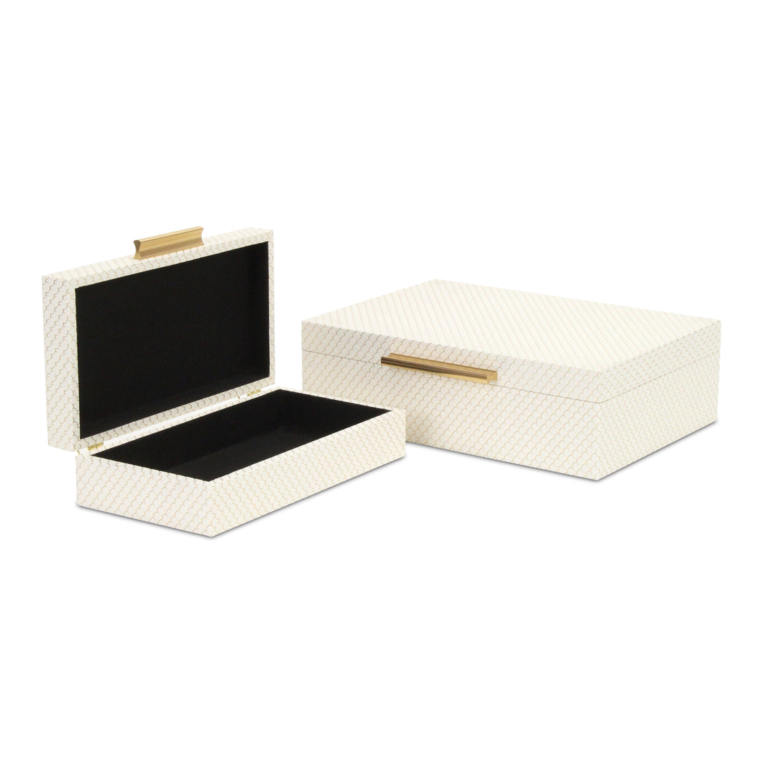 6059-2 - Mariline Fish Scale Box Set - Rectangular