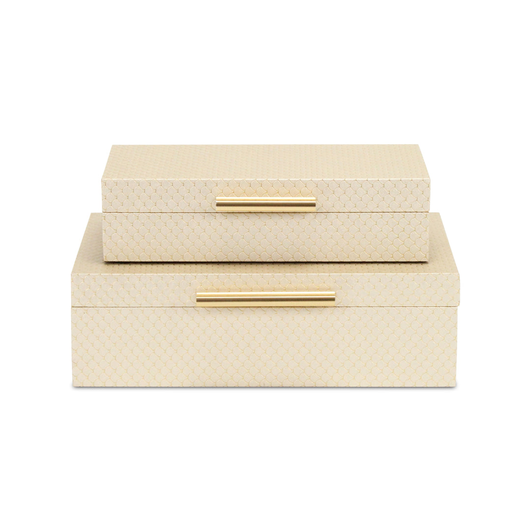 6059-2 - Mariline Fish Scale Box Set - Rectangular