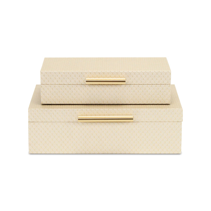 6059-2 - Mariline Fish Scale Box Set - Rectangular