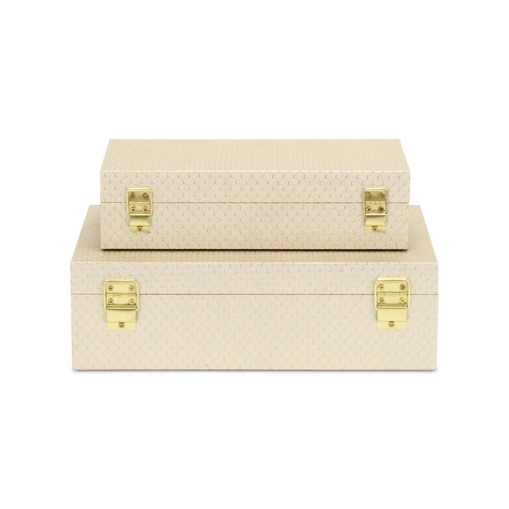 6059-2GD - Mariline Fish Scale Box Set - Gold