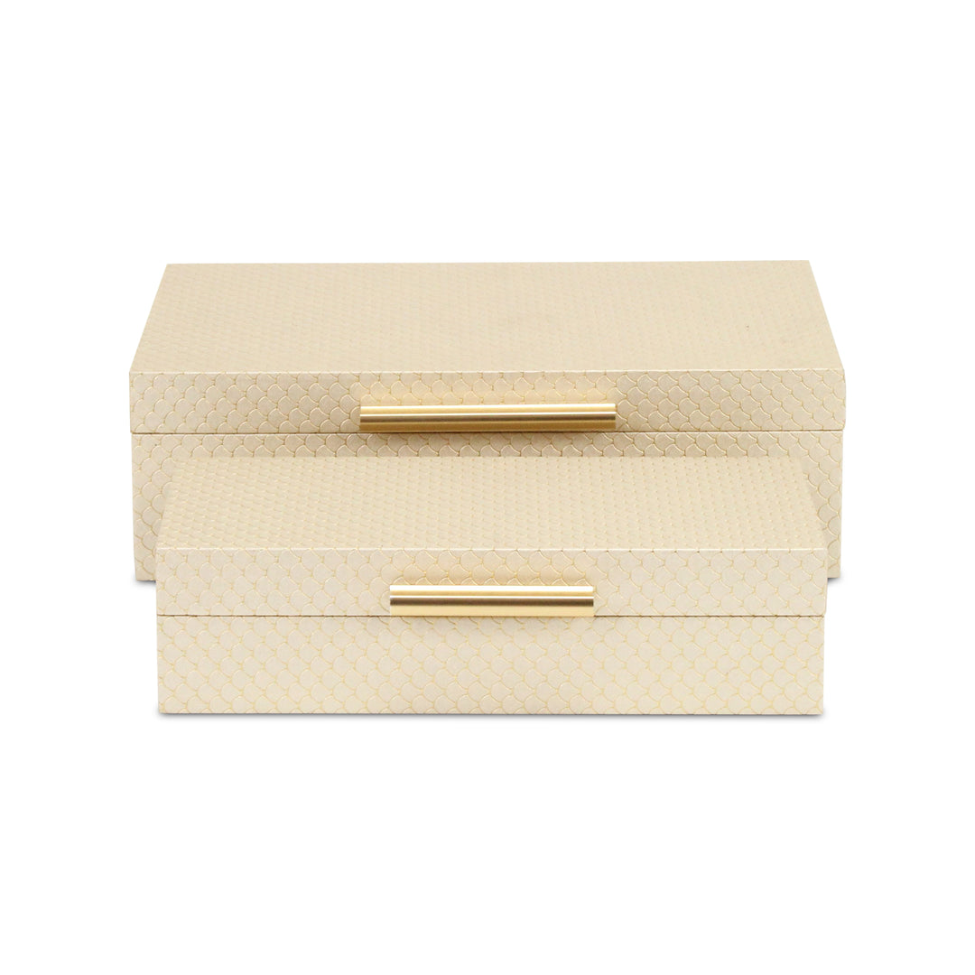 6059-2GD - Mariline Fish Scale Box Set - Gold