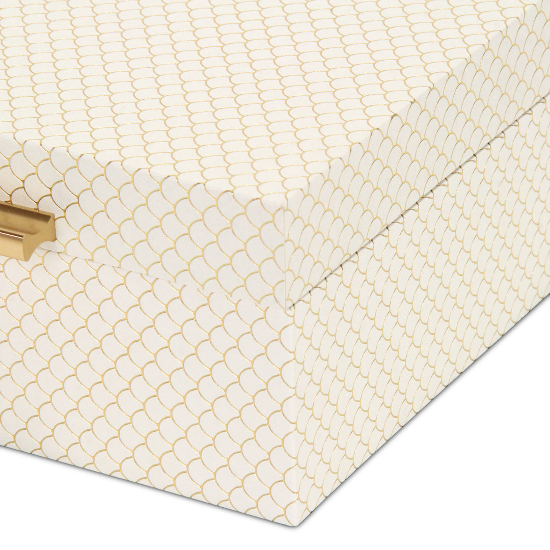 6060-2CH - Mariline Fish Scale Box Set - Champagne